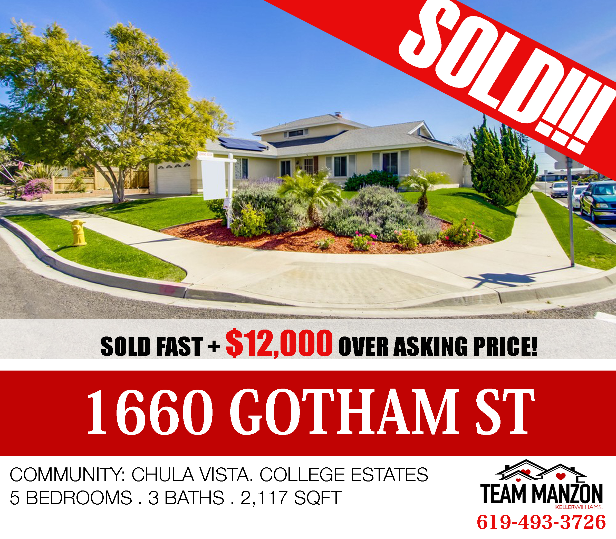 Sold - 1660 GOTHAM ST CHULA VISTA 91913