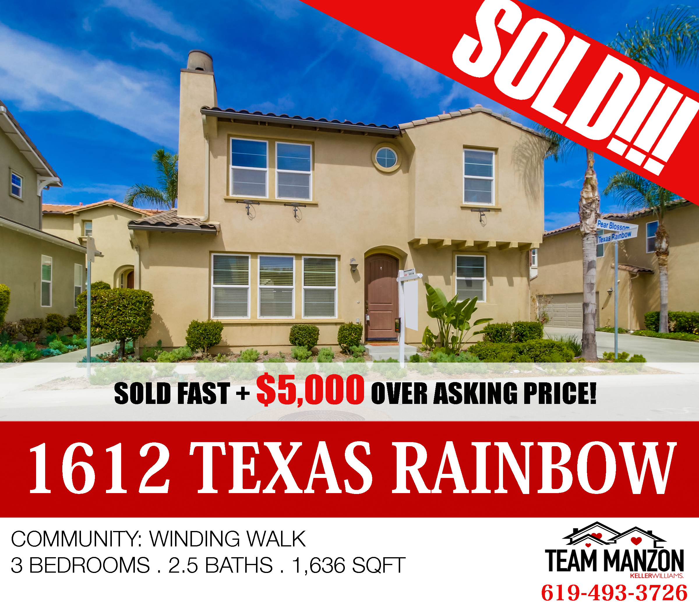 Sold- 1612 Texas Rainbow Chula Vista 91915