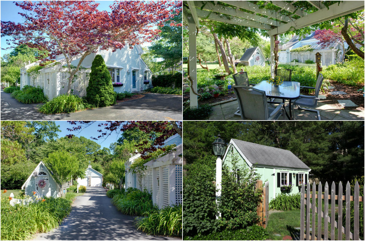 Images of Beautiful Garden at 156 Old Main Street in South Yarmouth Cape Cod, MA