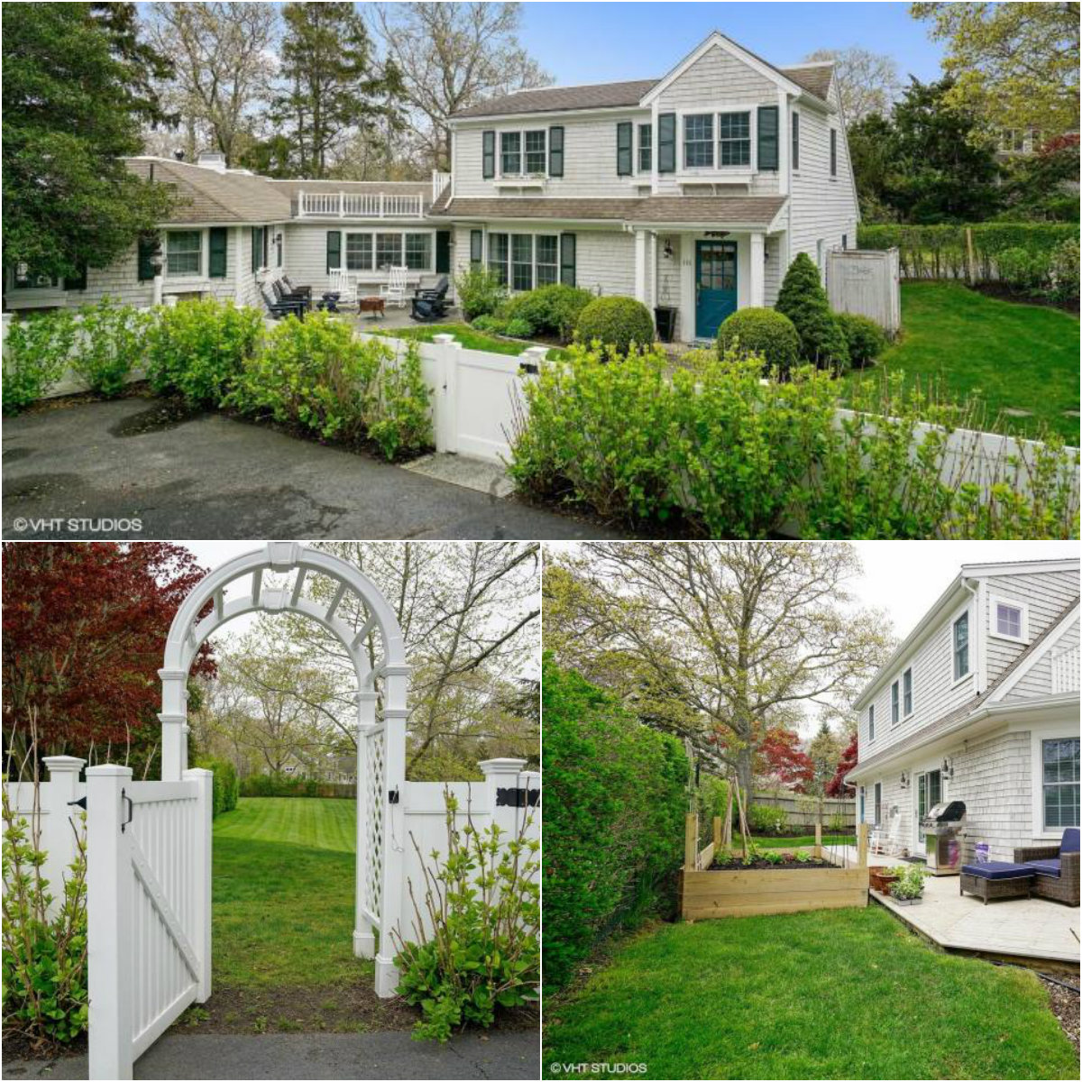 Images of Beautiful Garden at 185 Marston Avenue in Hyannis Port in Cape Cod, MA