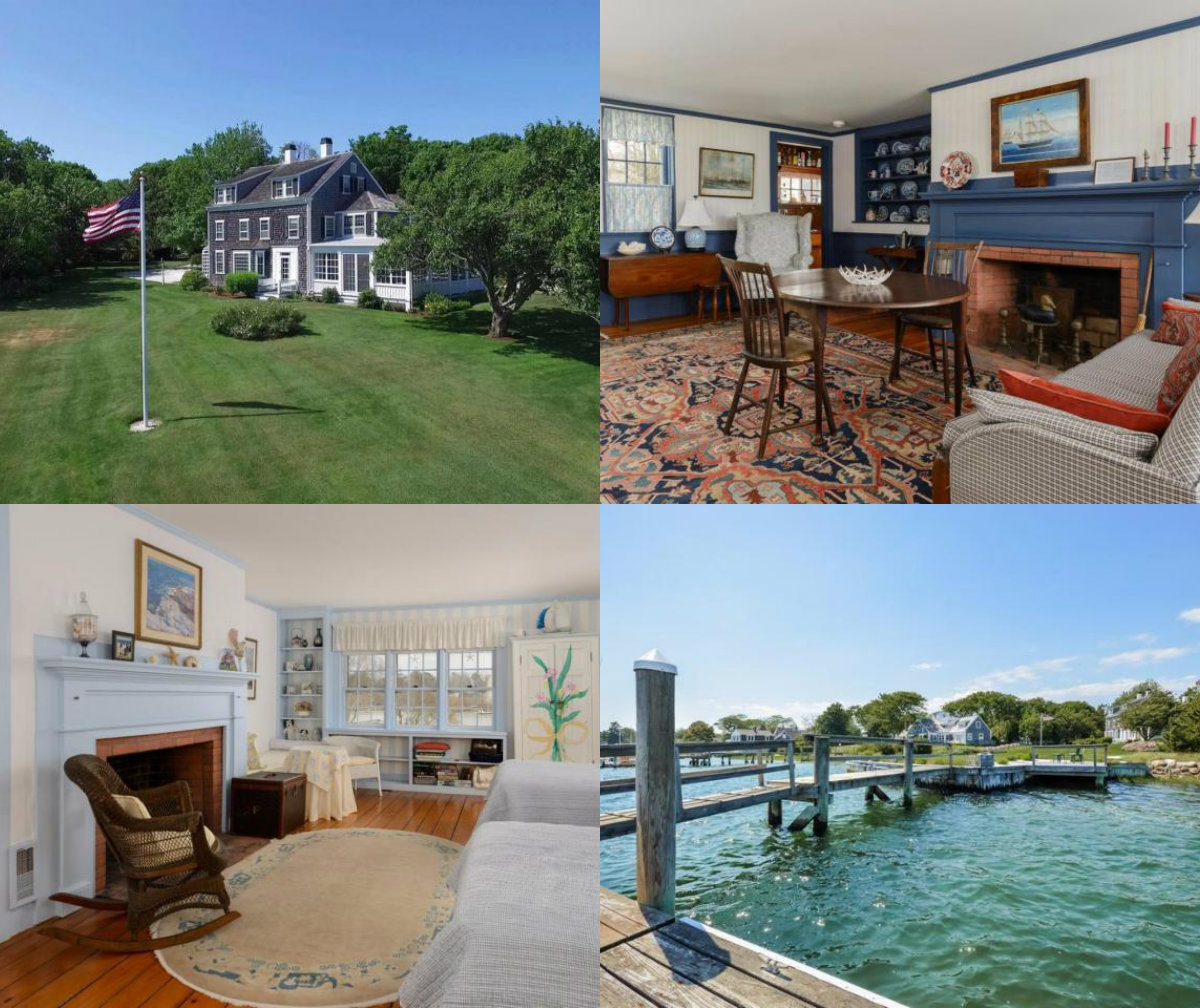 Images of 56 Pleasant Street in West Dennis, a riverfront home along the Bass River on Cape Cod