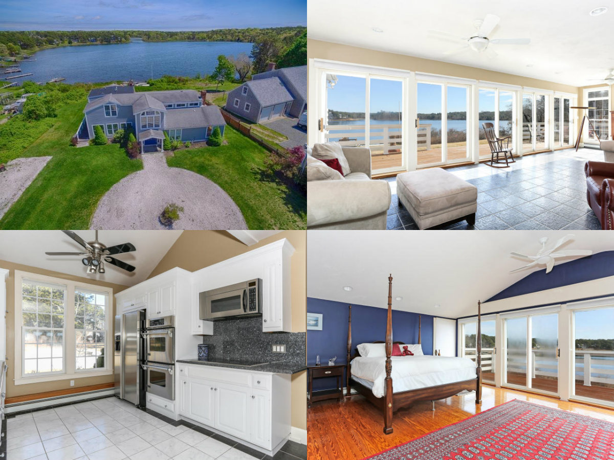 Images of 72 Mayflower Terrace in South Yarmouth, a riverfront home along the Bass River on Cape Cod