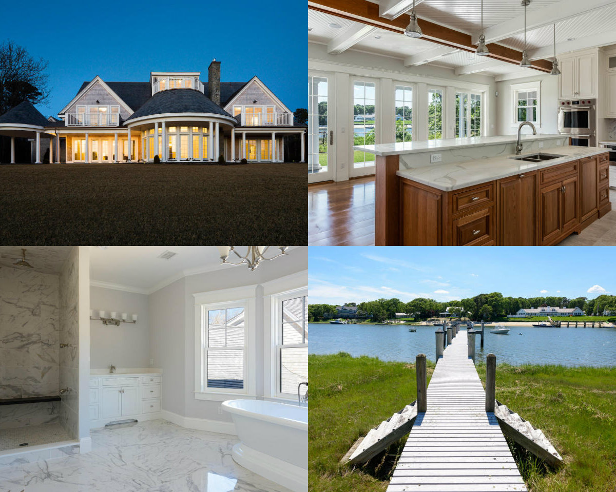 Images of a new construction home on 501 Eel River Road in Osterville MA on Cape Cod