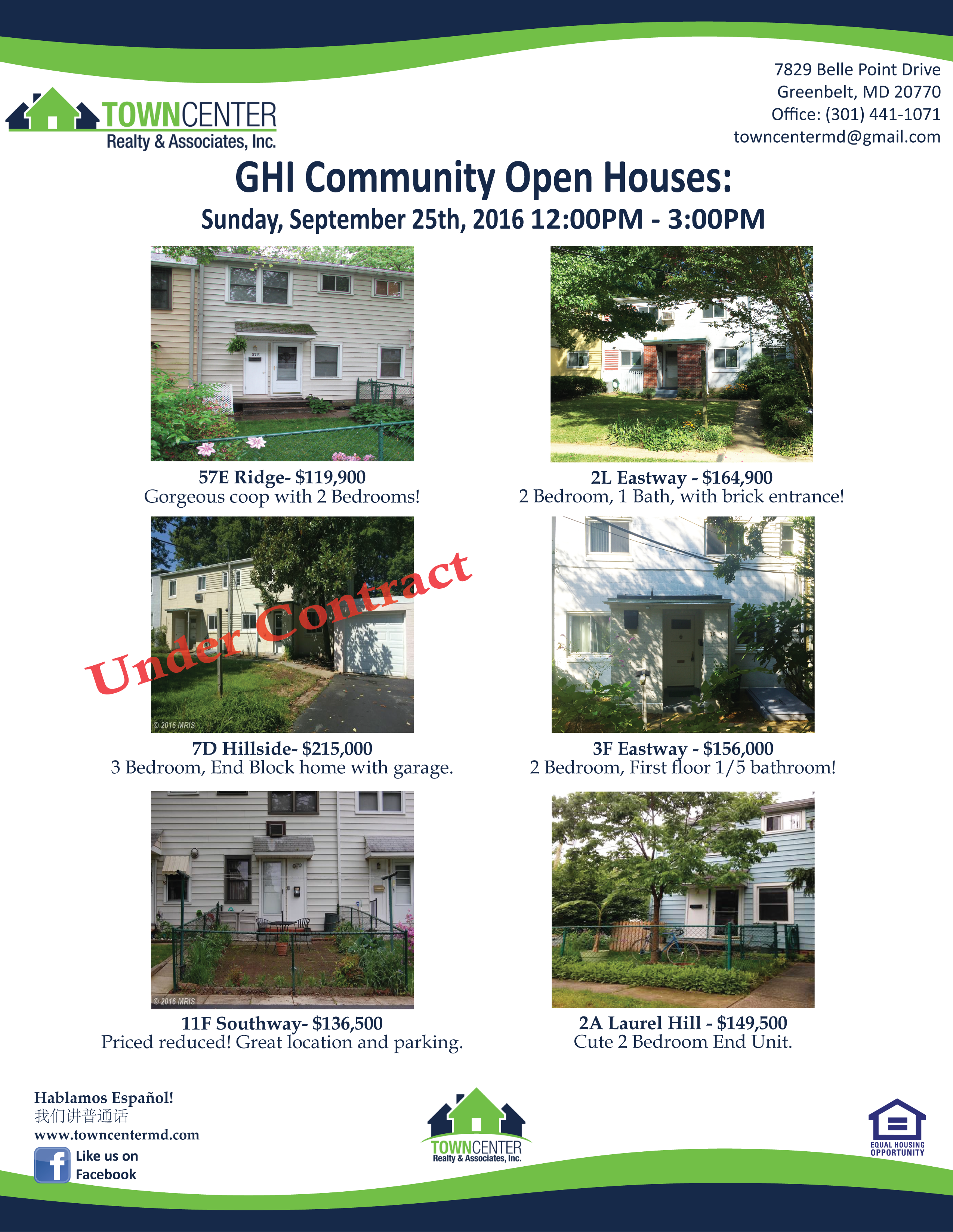 Open House September 25, 2016