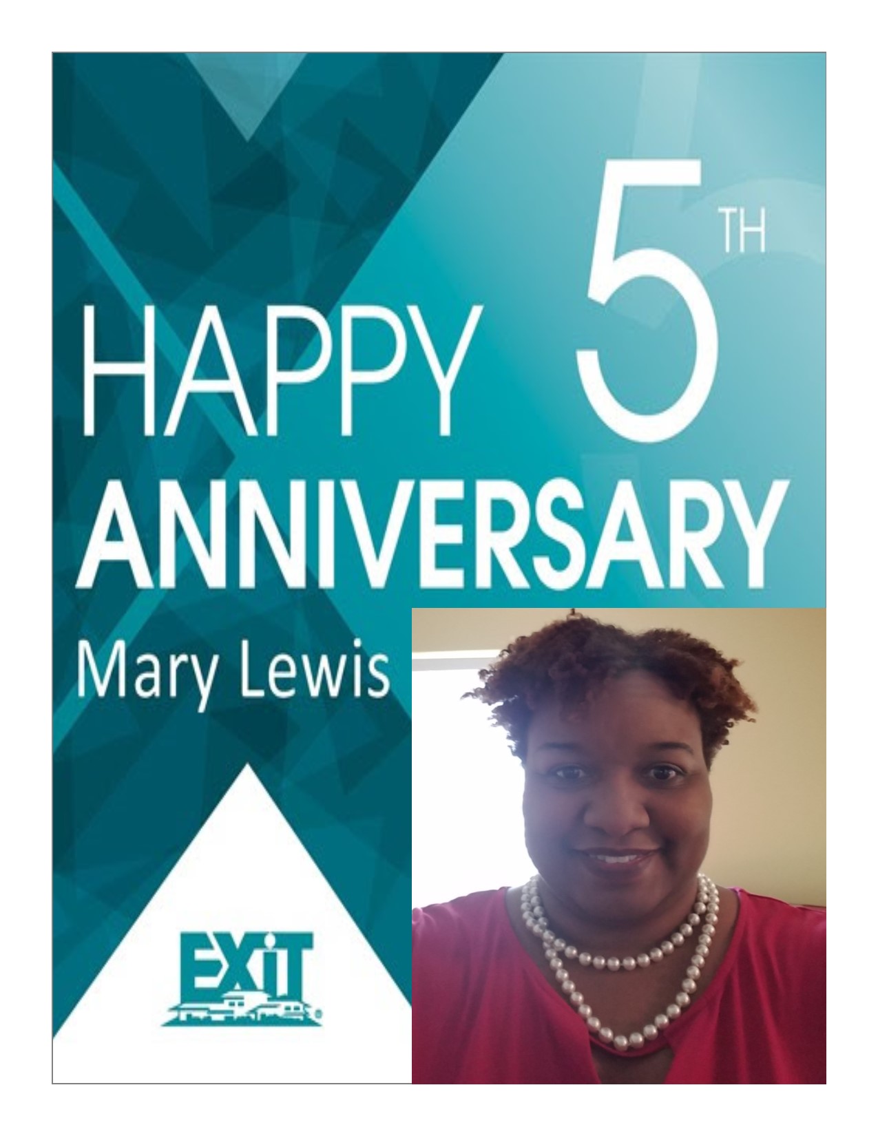 Happy Anniversary Mary Lewis