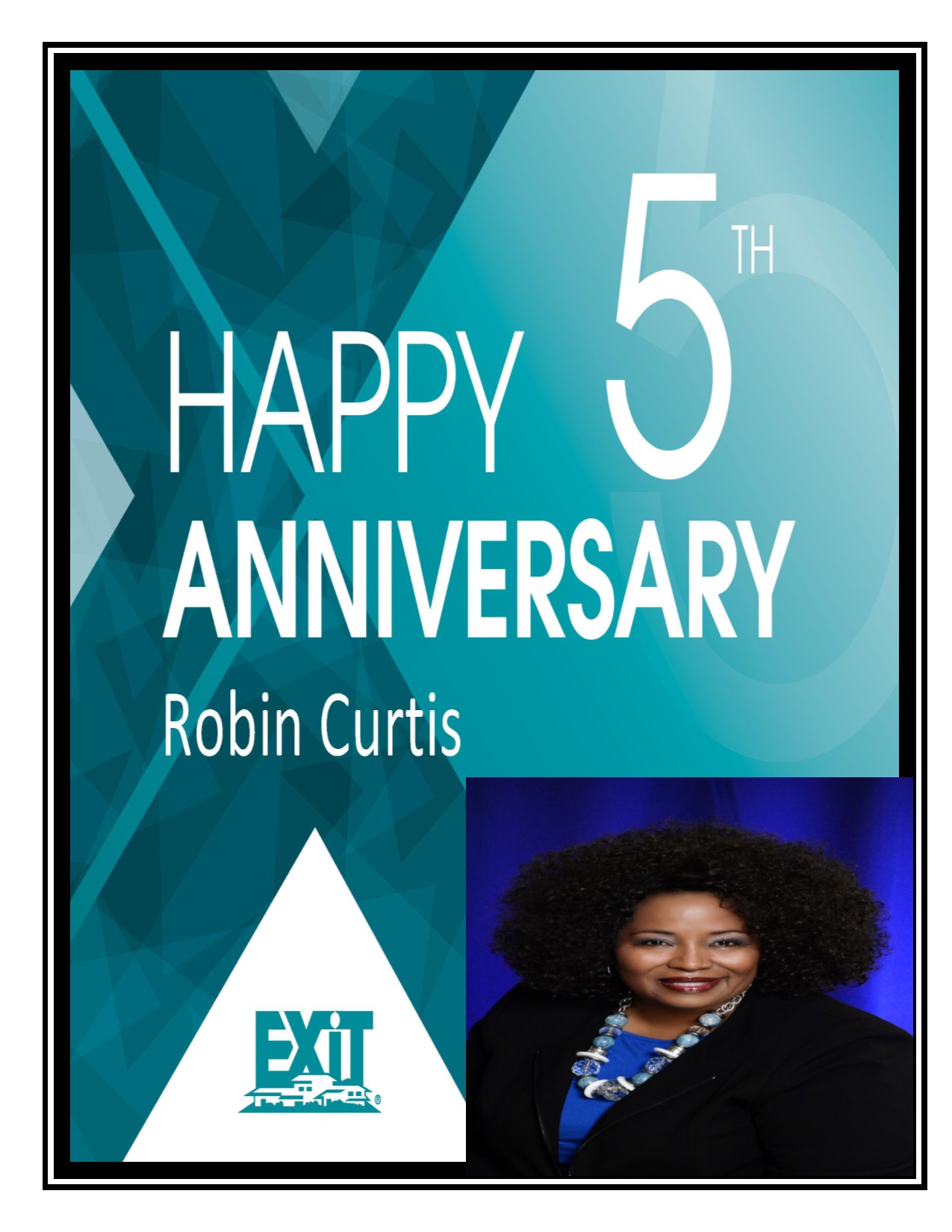 Happy 5th Anniversary Ms. Robin German-Curtis