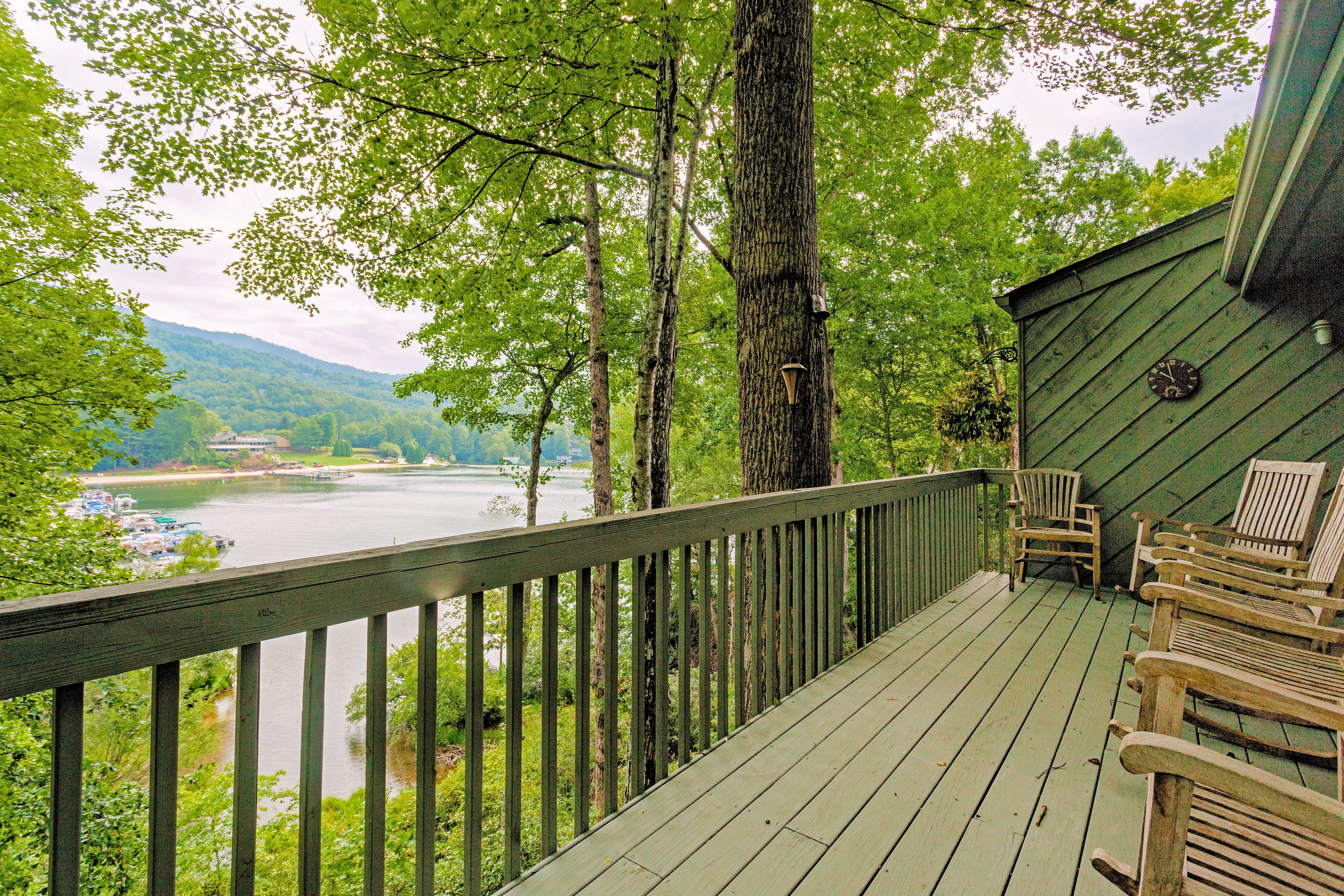 Lake Lure NC lakefront townhouse:163 Quail Cove, Unit 1713