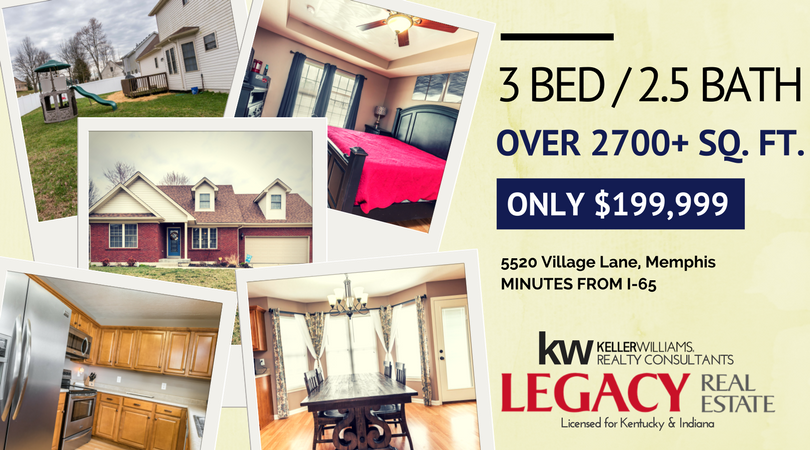3 bedroom / 2.5 bath ONLY $199,999!