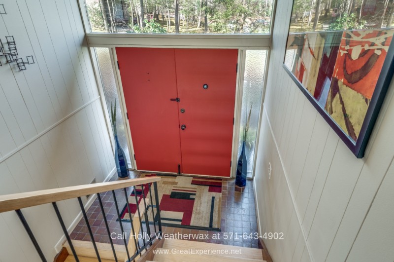 Reston VA Homes - You'll fall in love with the cool and amazing front door of this Reston VA home for sale. 