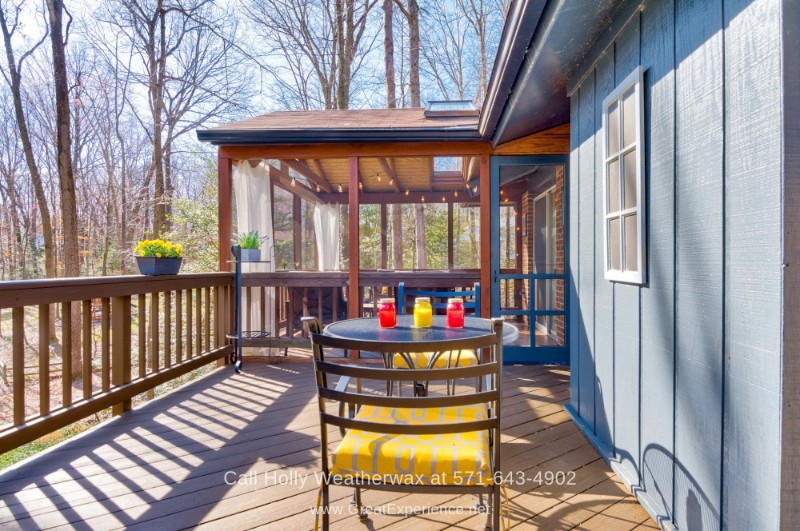 Real Estate Properties for Sale in Reston VA - Embrace the joy of bird watching on the deck of this gorgeous home for sale in Reston VA. 