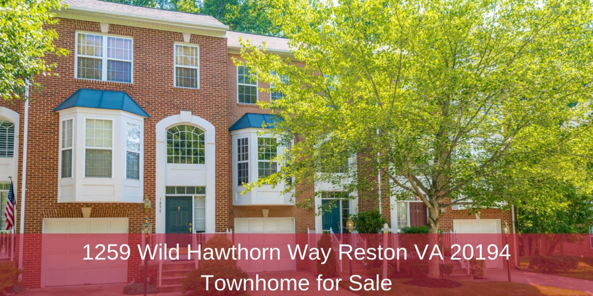 1259 Wild Hawthorn Way Reston VA 20194 | Townhome for Sale