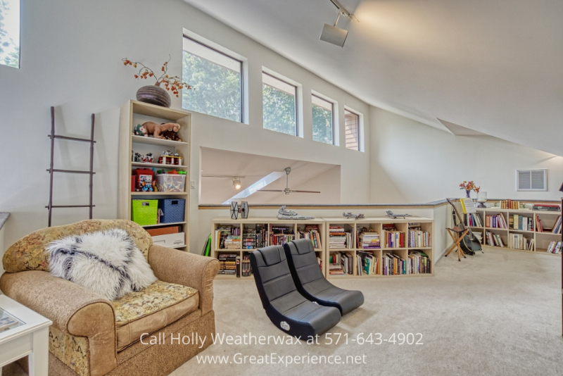 Real estate in Reston VA- The fully finished walk-out lower level of this Reston VA home offers a wealth of options and opportunities. 