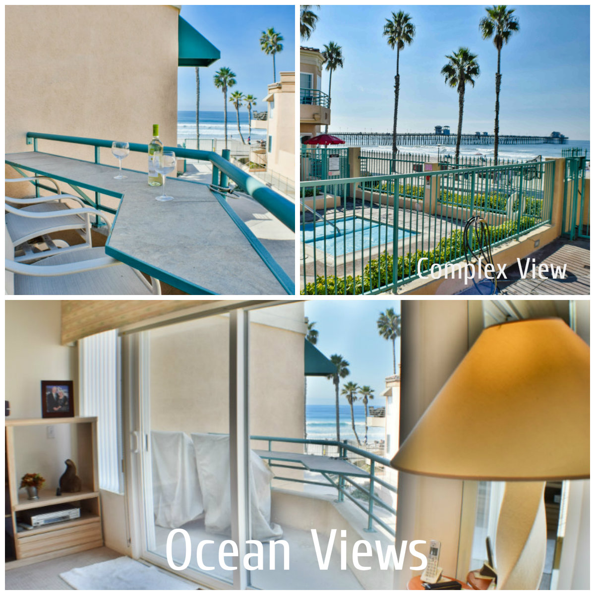 SOLD! Dreamy beach living at it’s finest ! 400 N. The Strand #2 Oceanside - Steps to the beach!