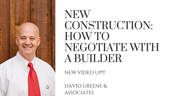 How to Negotiate With A Builder When Purchasing New Construction