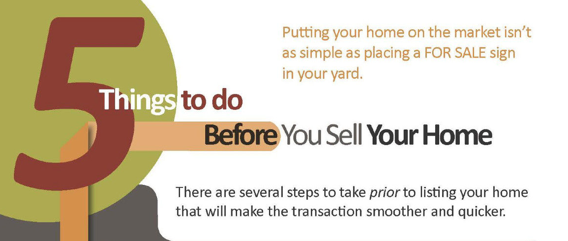 5 Things to do Before You Sell Your Home