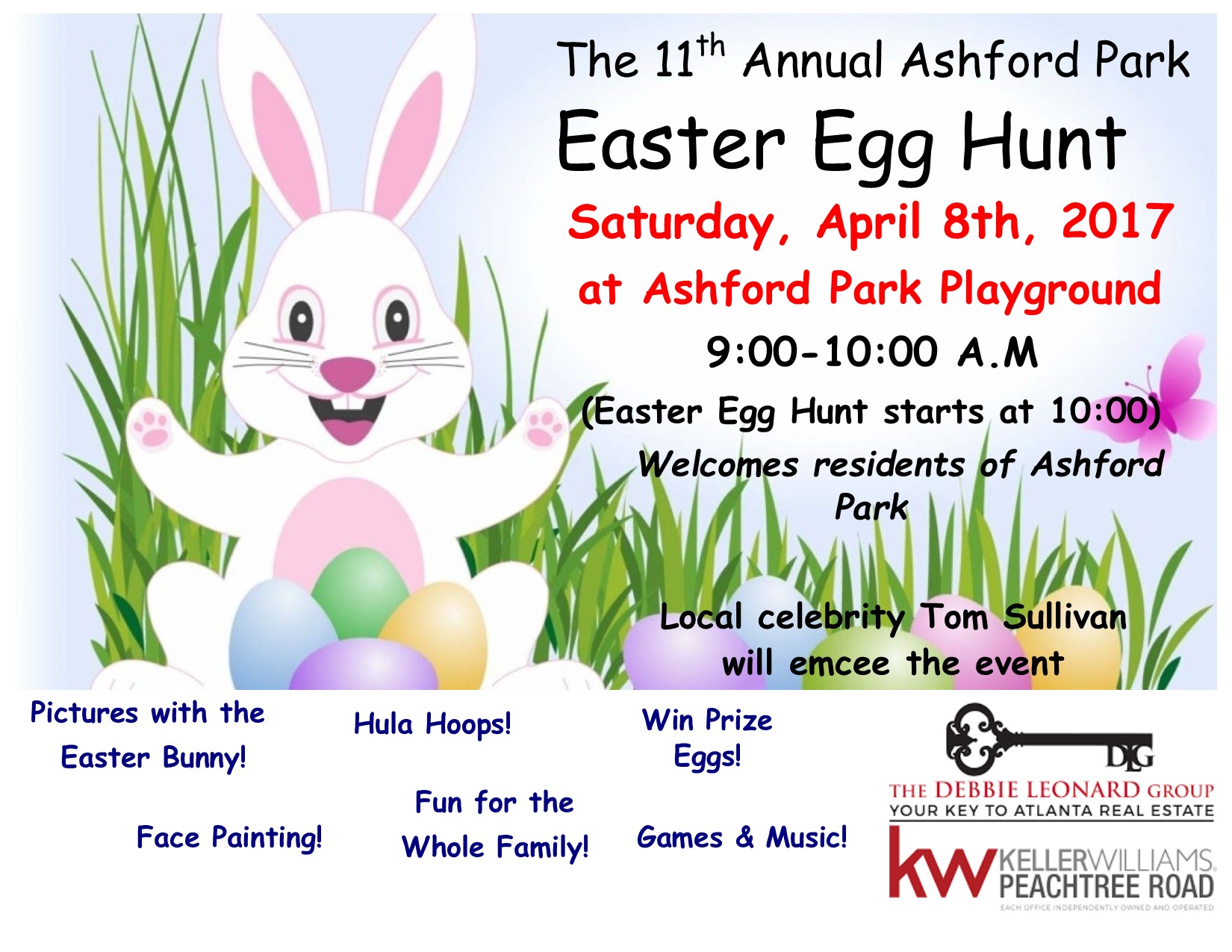 The 11th Annual Ashford Park Easter Egg Hunt