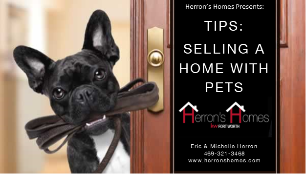 Tips:  Selling a Home with Pets