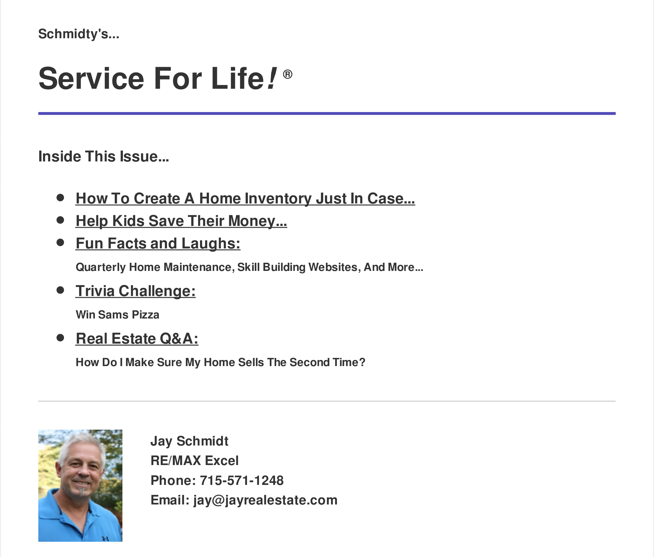 DECEMBER NEWSLETTER