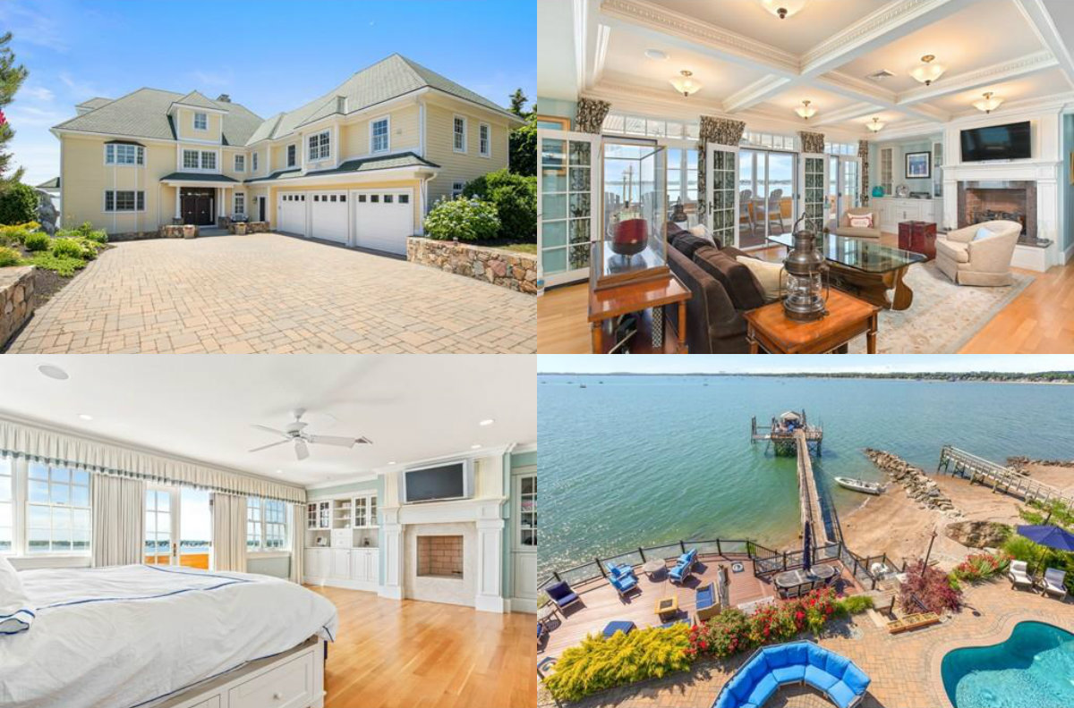 Images of 124 Crabtree Road, a waterfront property for sale in Quincy, South of Boston MA