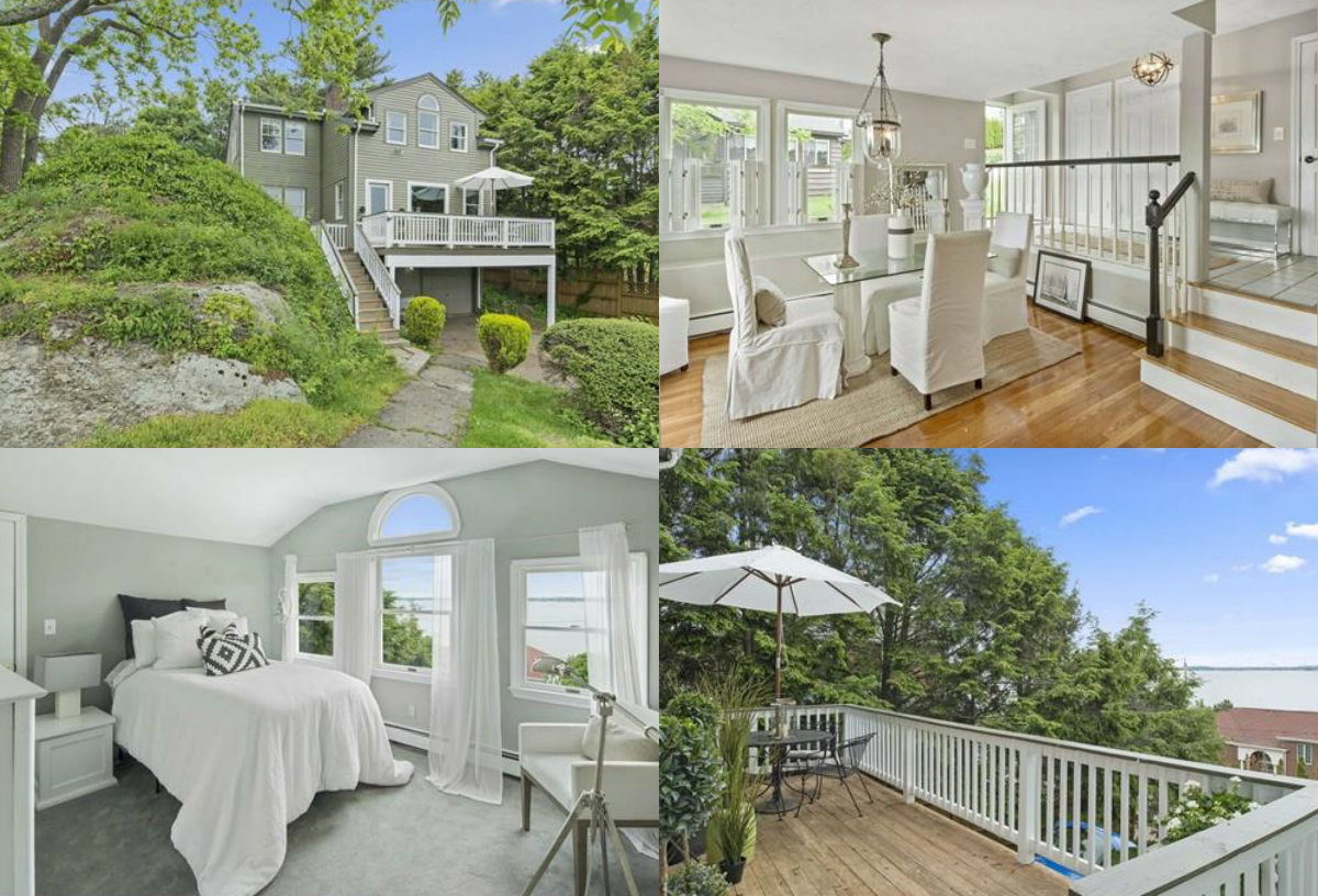 Images of 23 Crabtree Road, a waterfront property for sale in Quincy, South of Boston MA