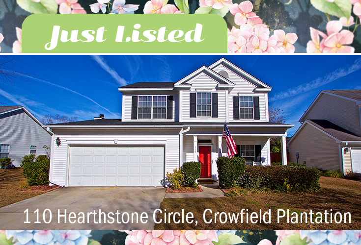New Listing: 110 Hearthstone Circle in Goose Creek
