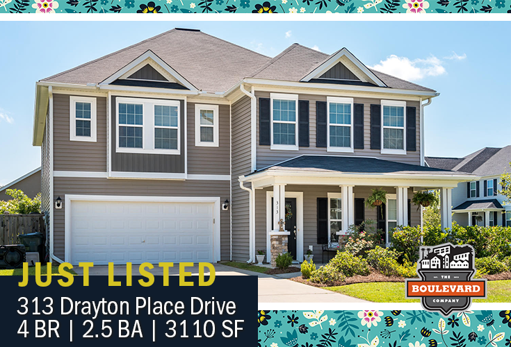 new listing: 313 Drayton Place Drive, Spring Grove Plantation
