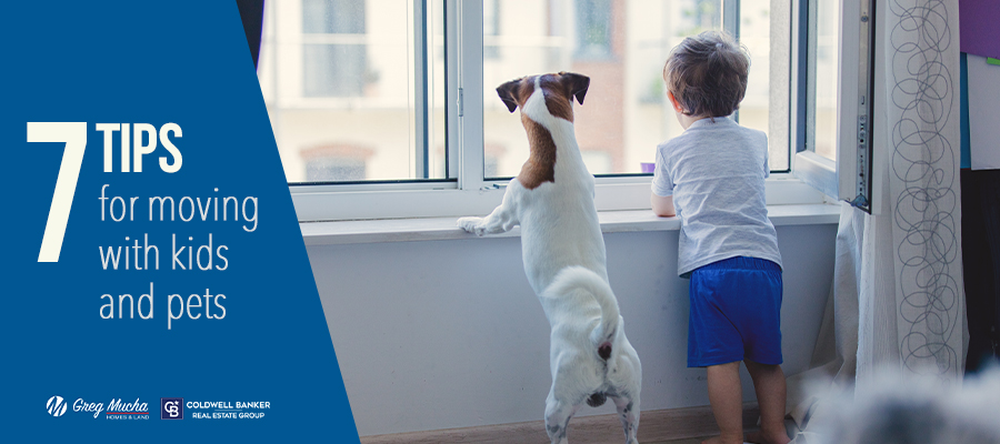 7 tips for moving with kids and pets