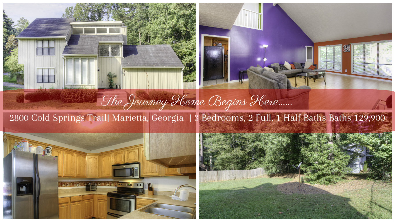 Just Listed | 2800 Cold Springs Trail | Marietta, GA 30064