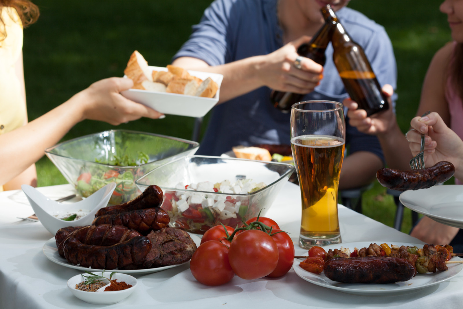 Preparing for the last BBQ of the Summer