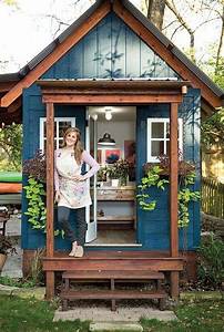 This Custom She Shed Is a Tiny Getaway Filled with Cozy Cottage Details