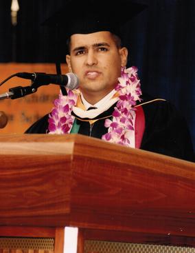 Ruben Hernandez, Commencement Speaker 1996