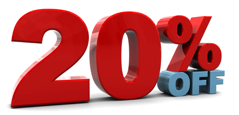 20% OFF