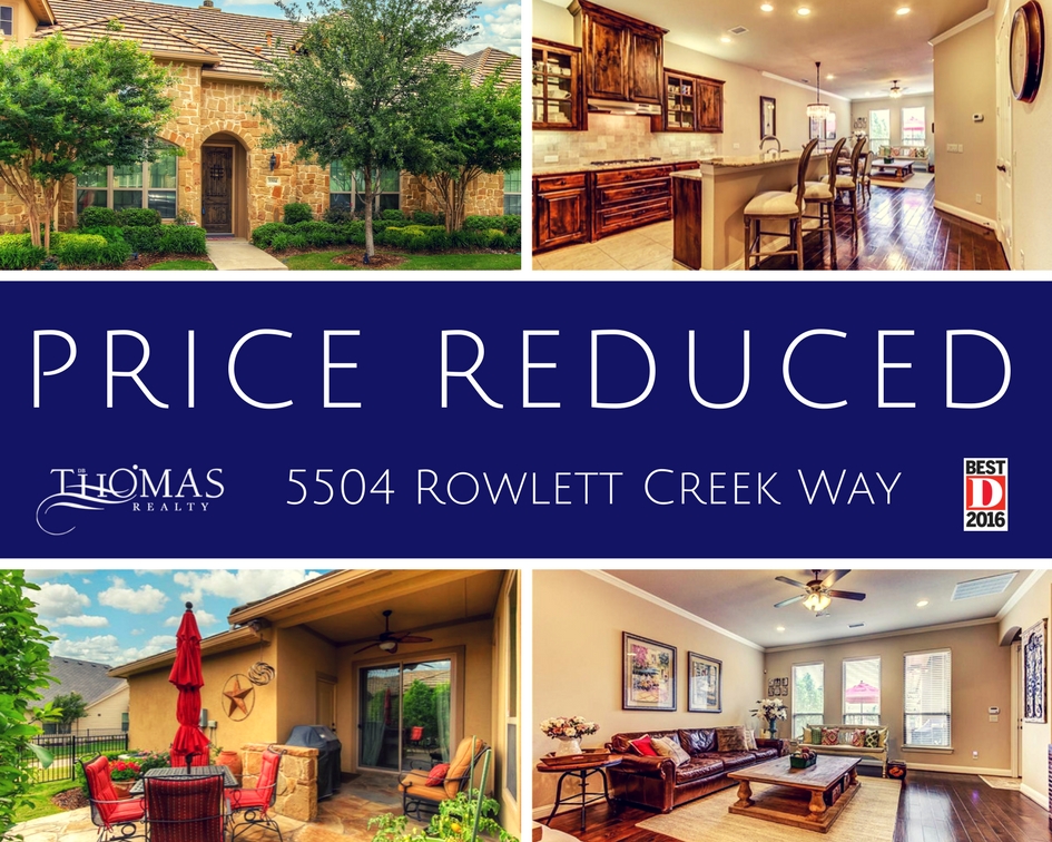 Price Reduced - 5504 Rowlett Creek Way, McKinney
