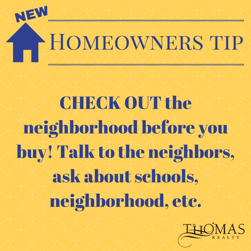 New Buyers - Tip #1