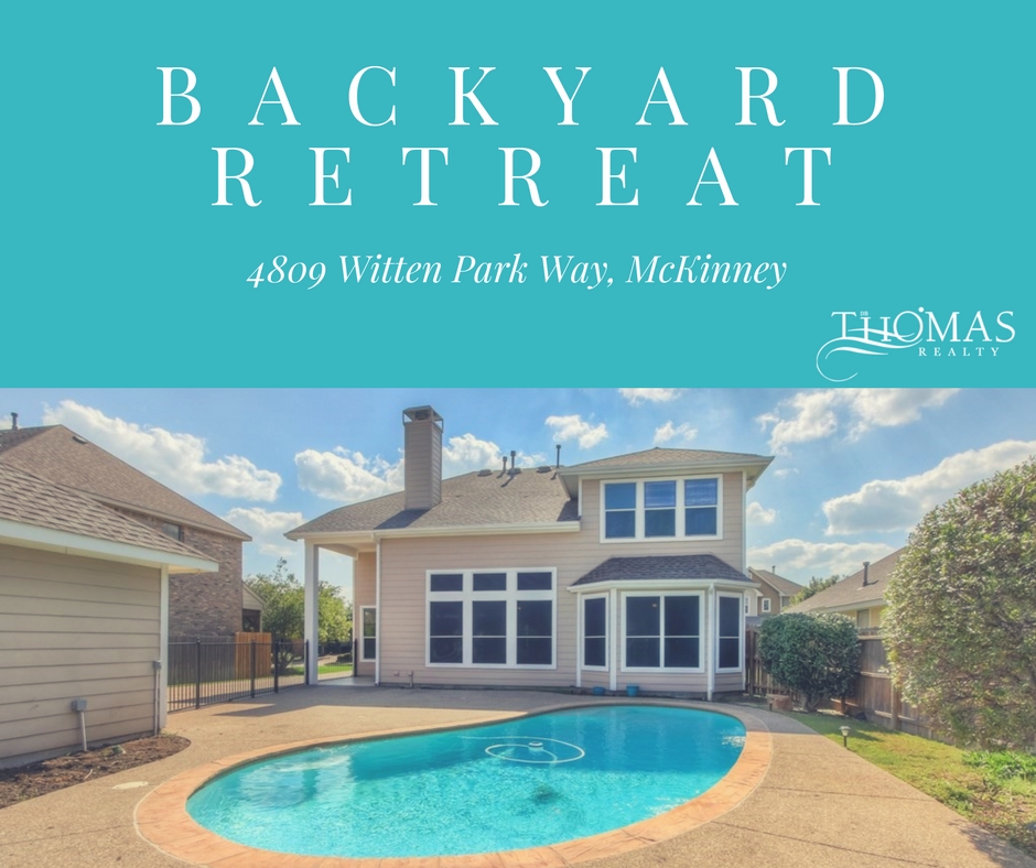 BACKYARD RETREAT. MCKINNEY