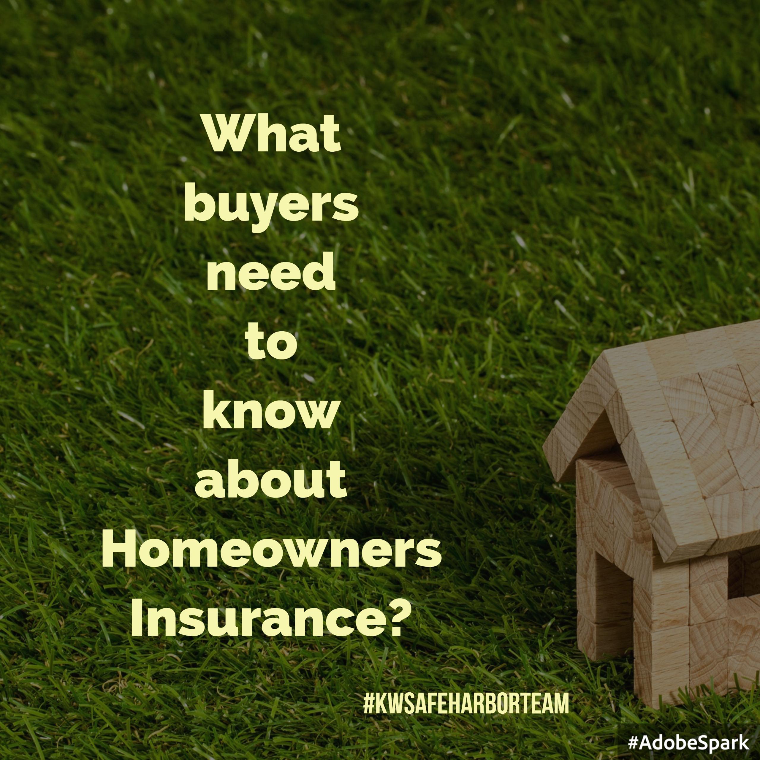 Top Things Buyers Should Know About Homeowners Insurance