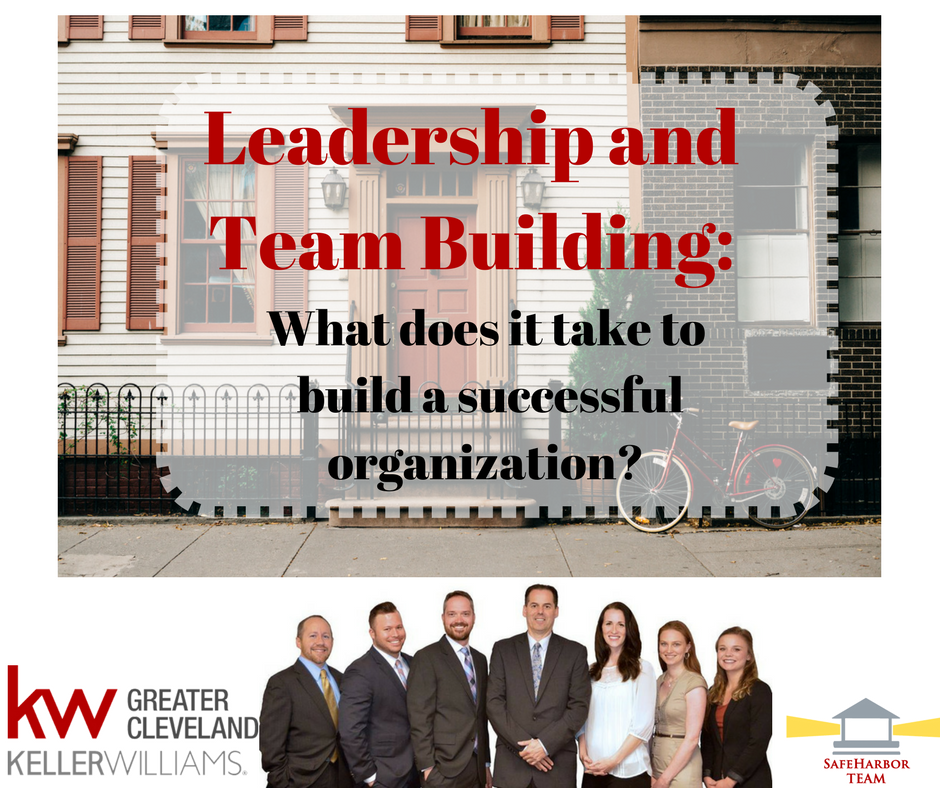 Leadership and Team Building: What does it take to build a successful organization?