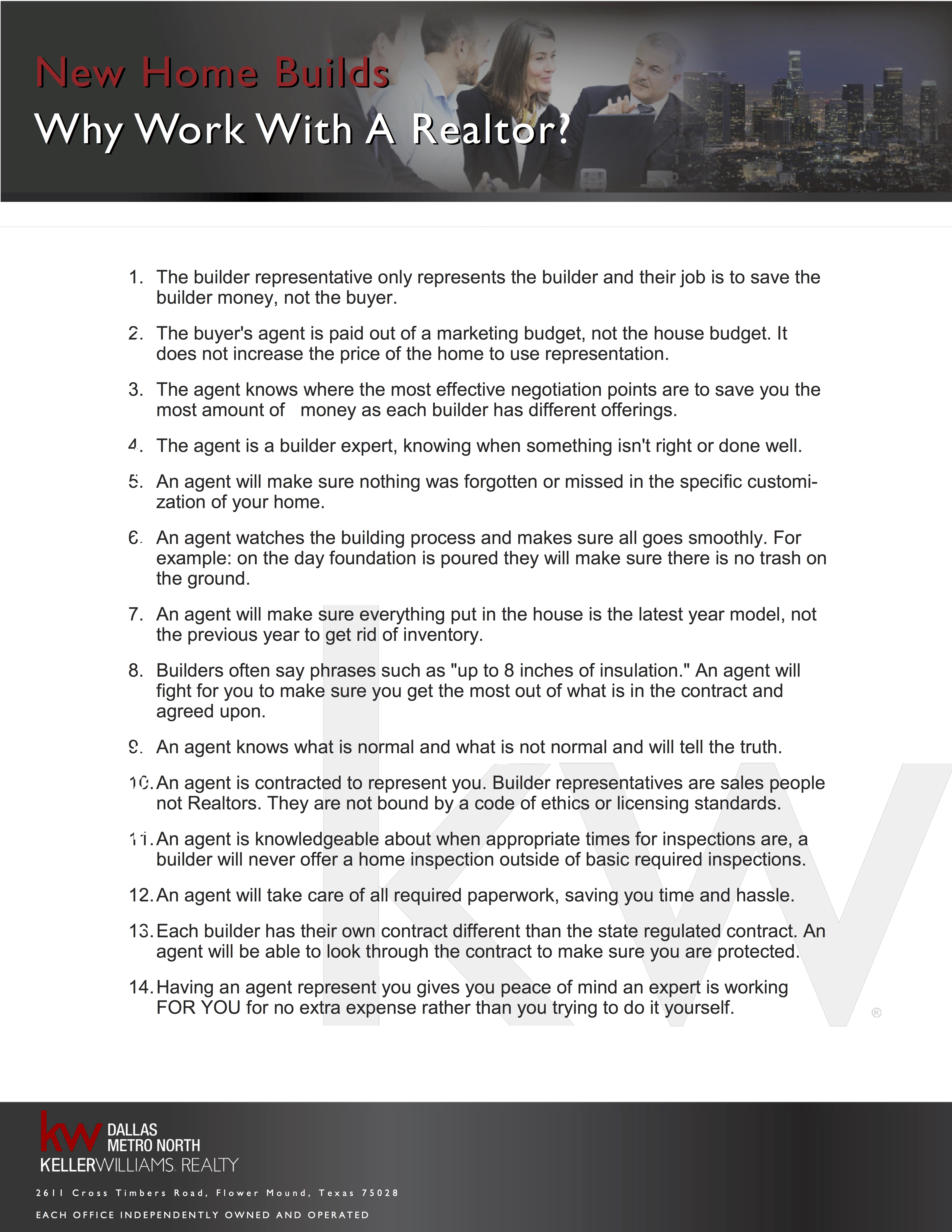 New Home Builds Why Work With A Realtor?