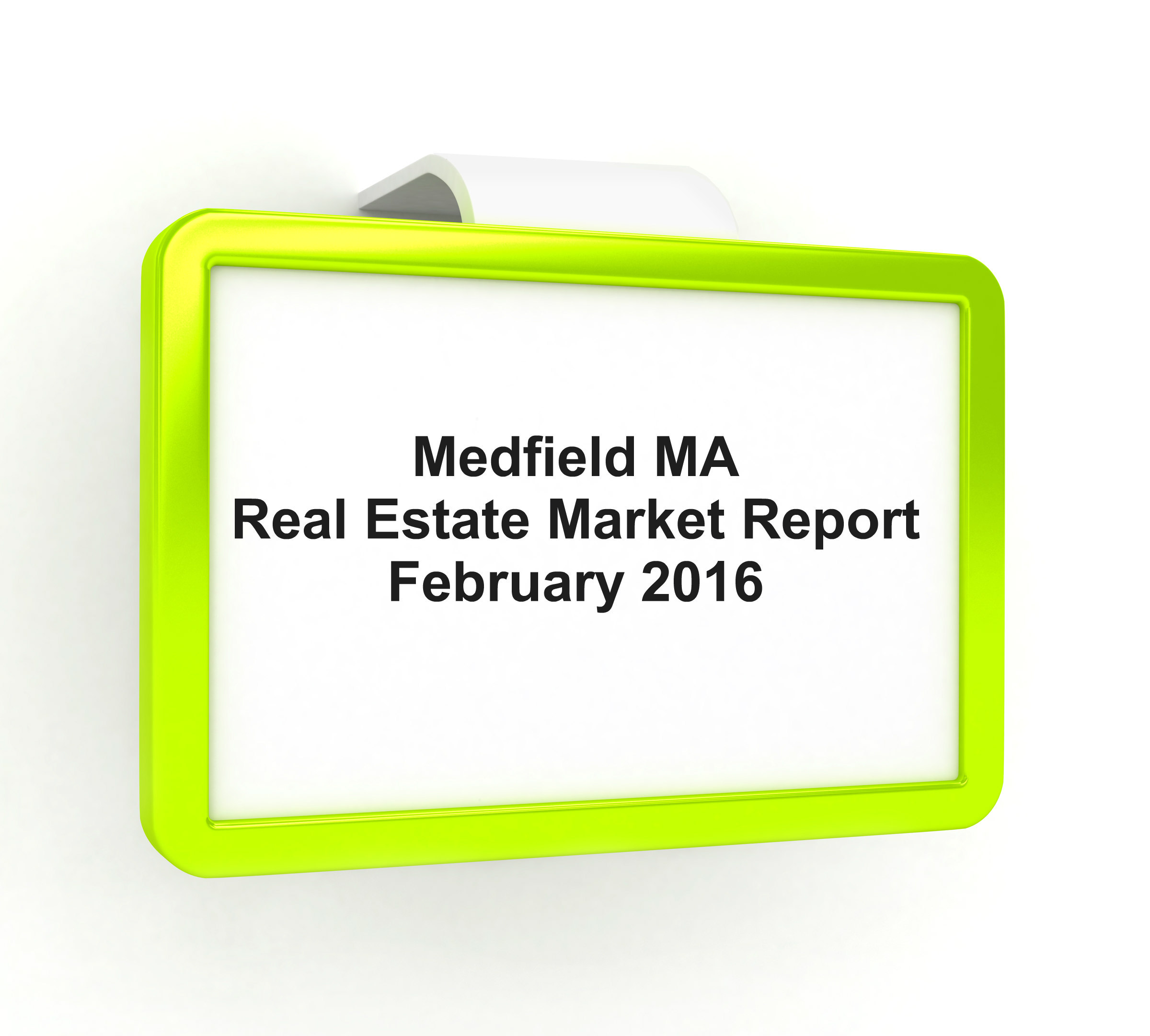 Medfield MA Real Estate Market Report for February 2016