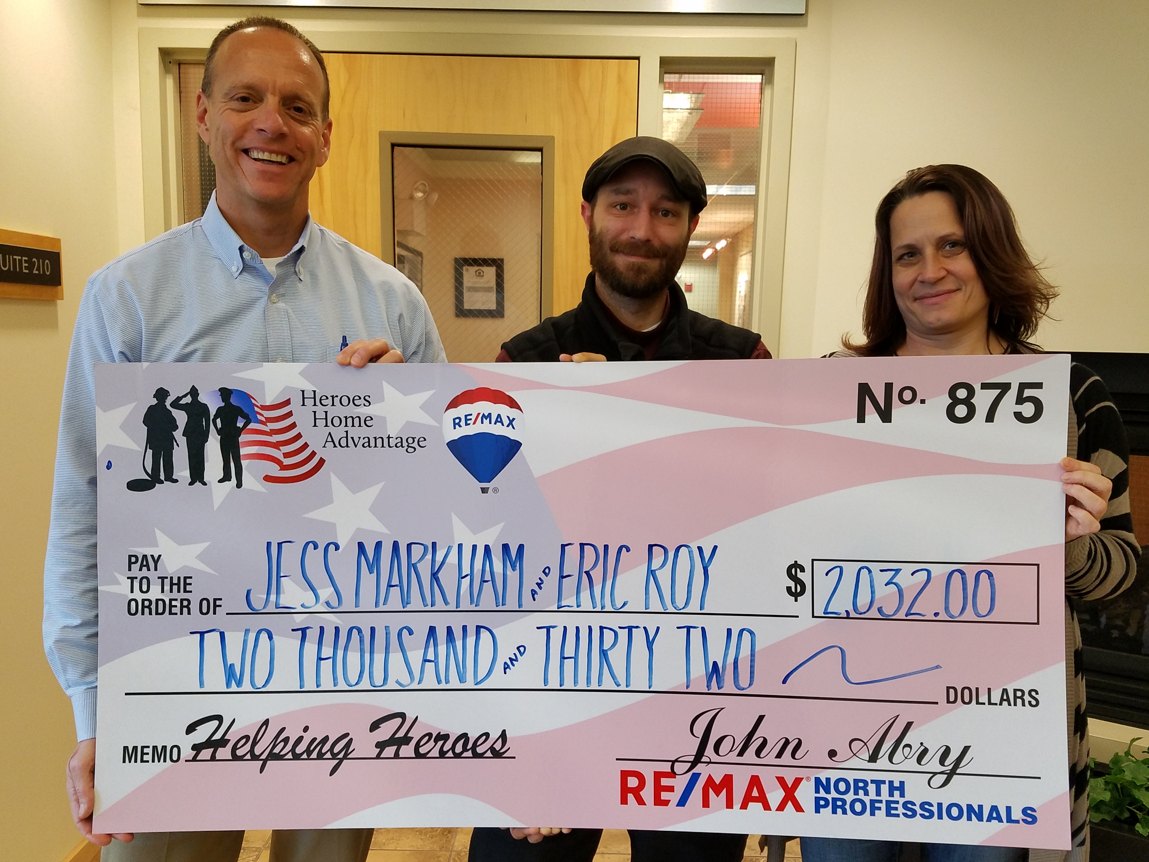 More Heroes Receiving Checks!