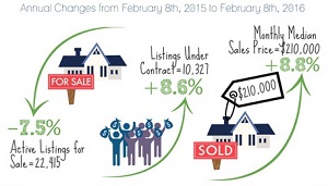 Buyer Activity for Phoenix Real Estate - February 2016