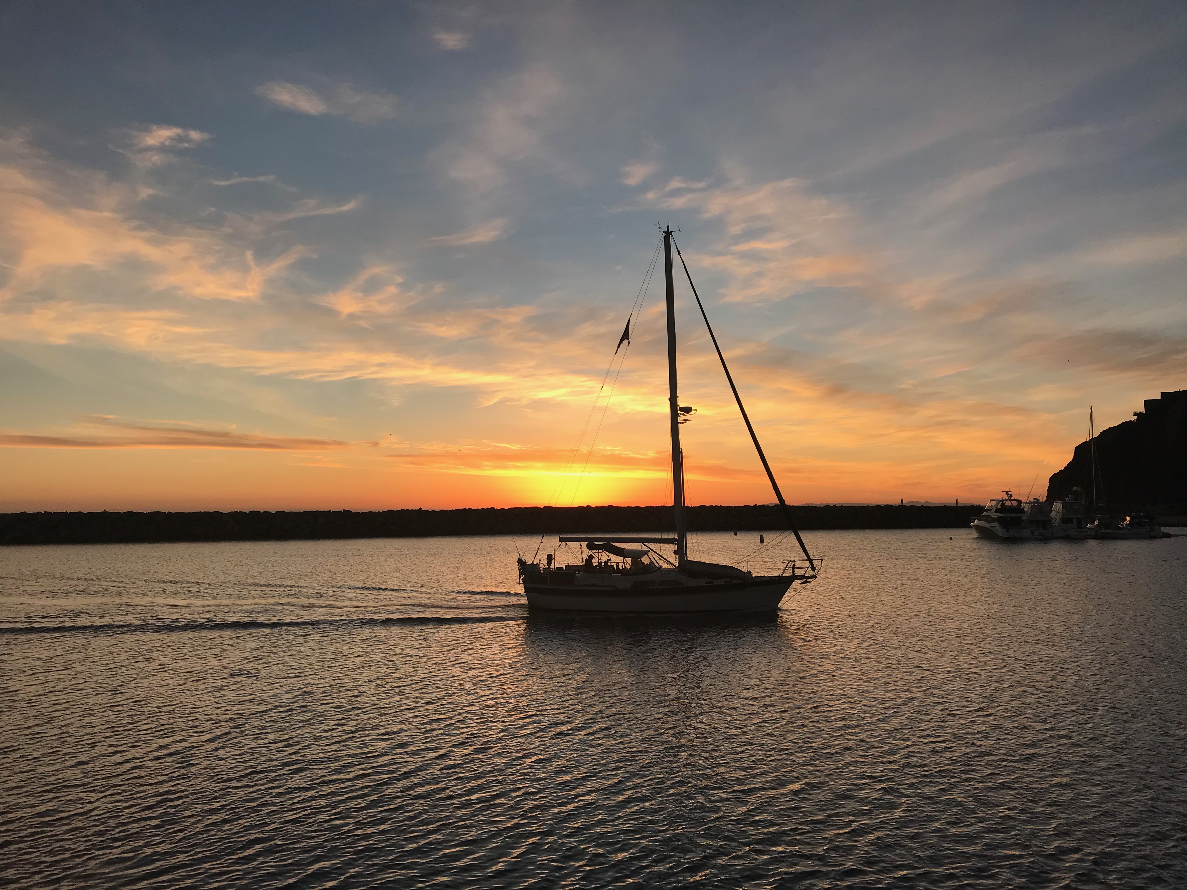 Sailing Dana Point