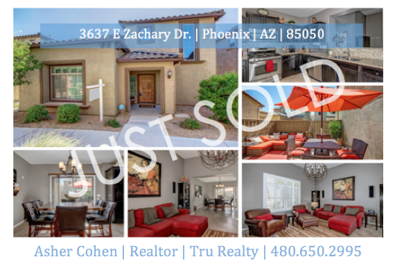JUST SOLD 3637 E Zachary Dr.
