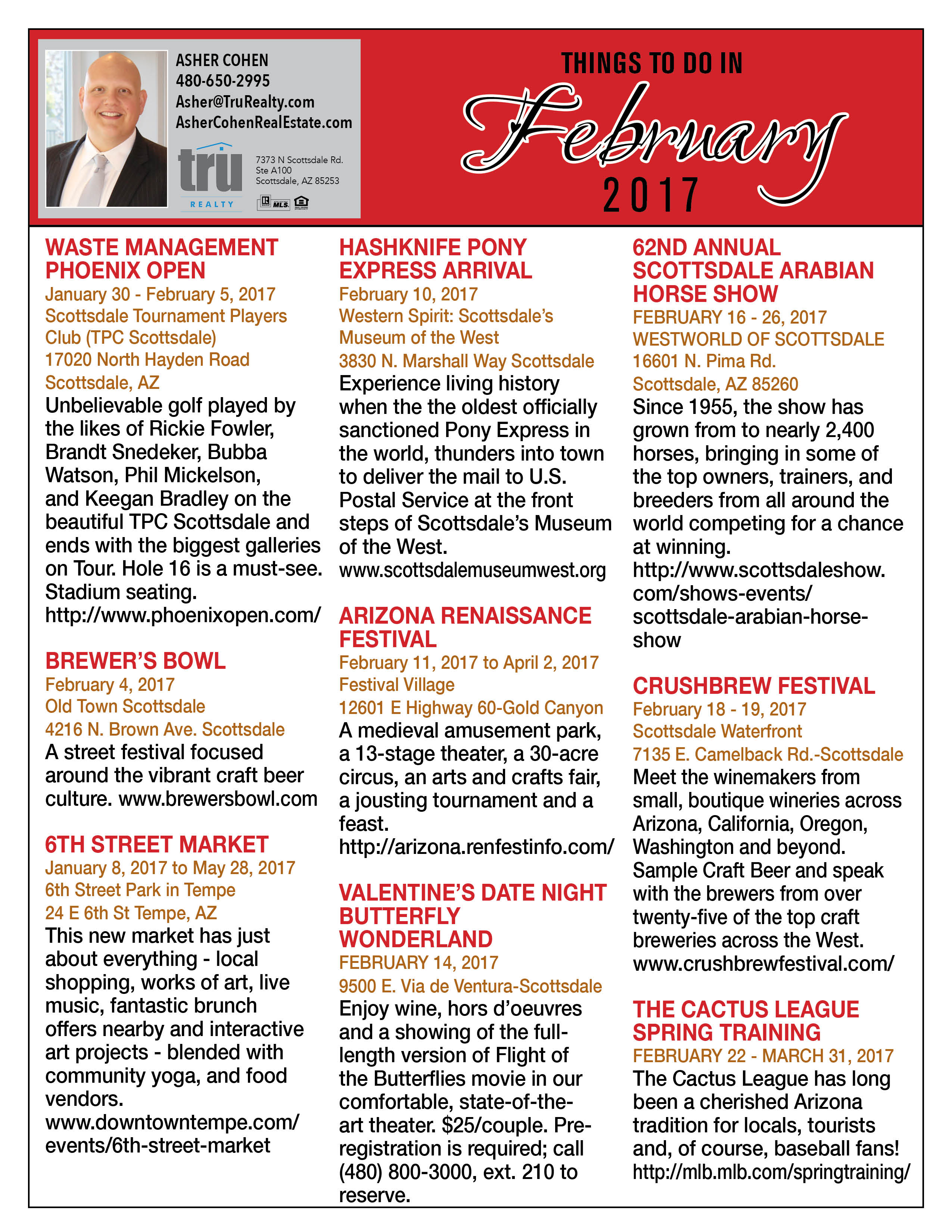Feb. Events