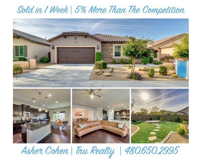 Sold In ONE WEEK