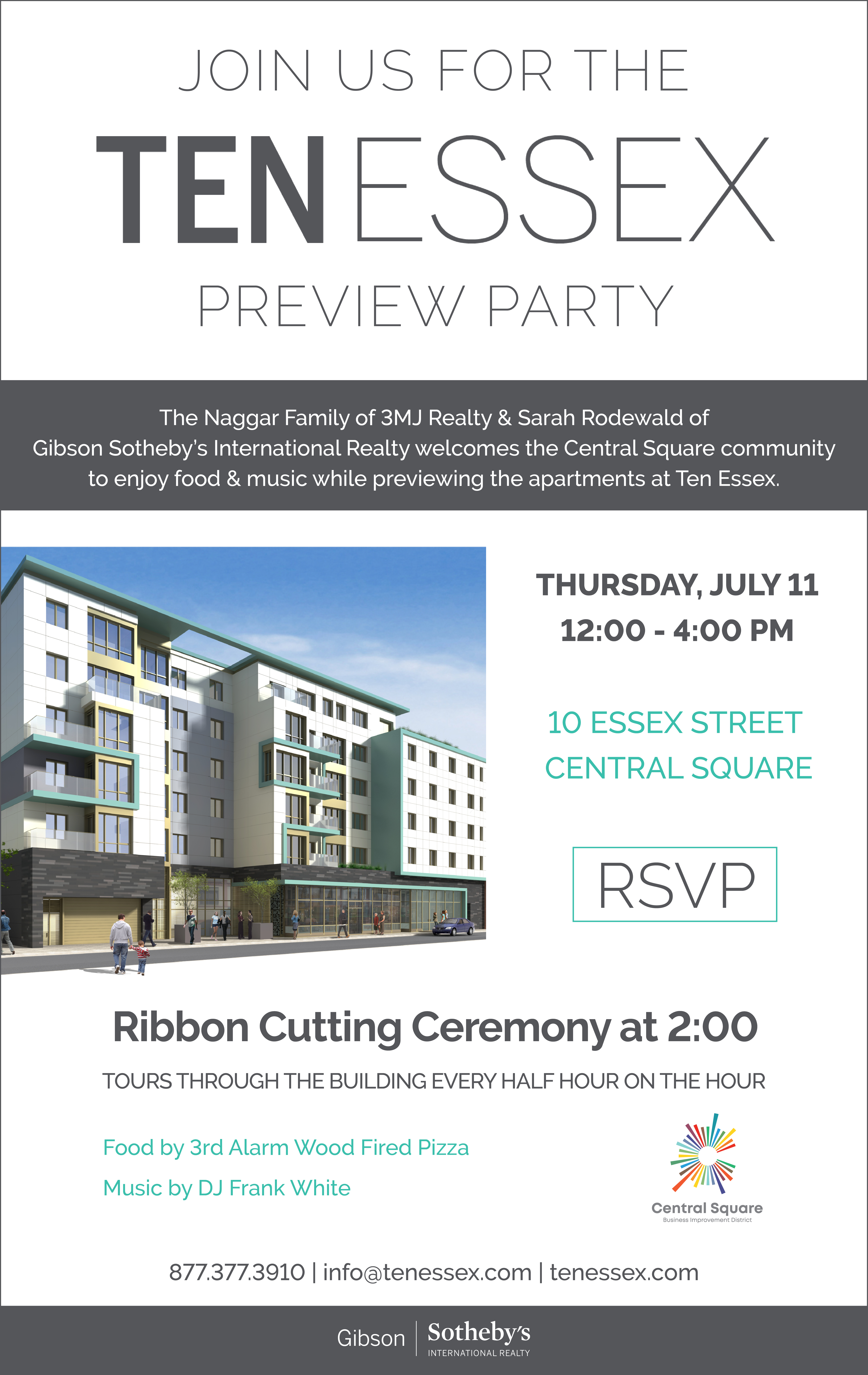 Ten Essex Preview Party – Thursday July 11