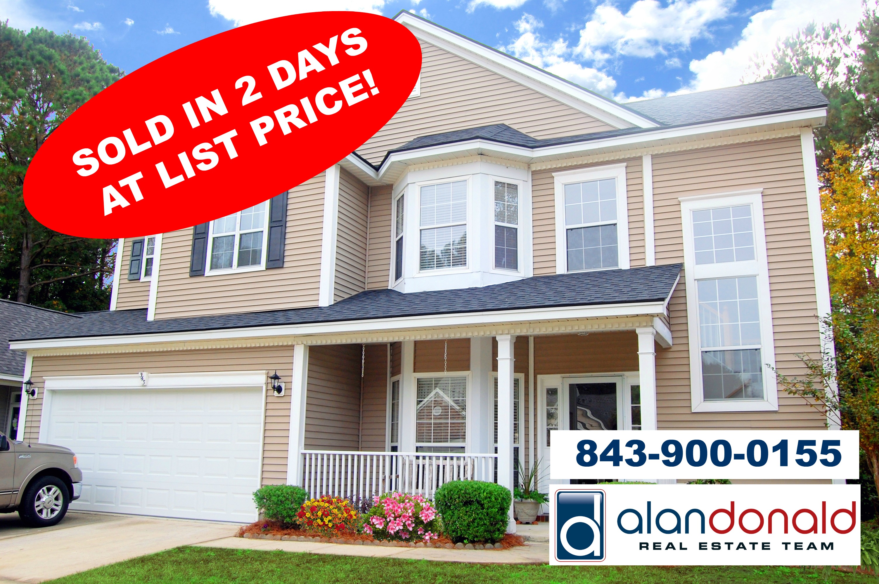 SOLD In Two Days at List Price!
