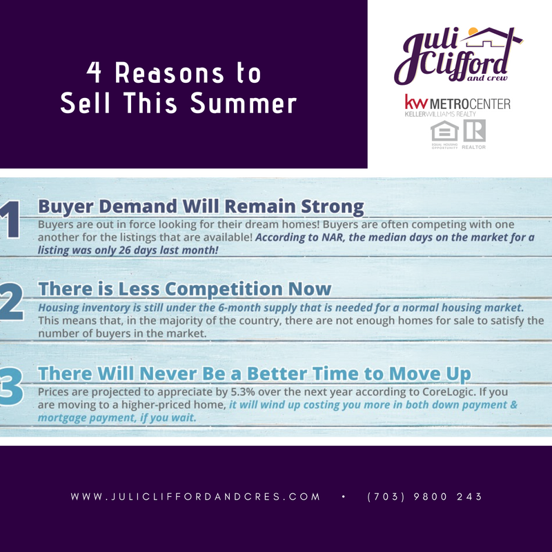 4 Reasons to Sell This Summer